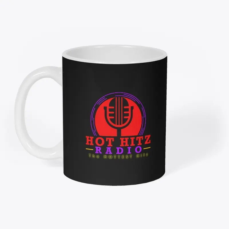 Hot Hitz Radio Retro Game Logo